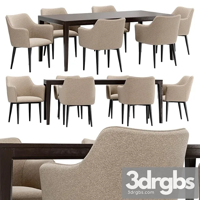 Mostsov Dining Chair and Mavis Ceiling 3D Model Download