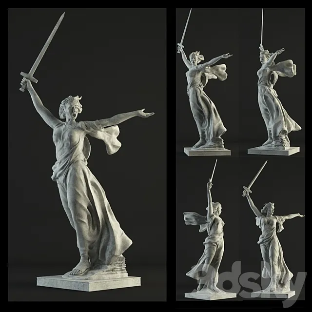 Mother motherland 3DModel
