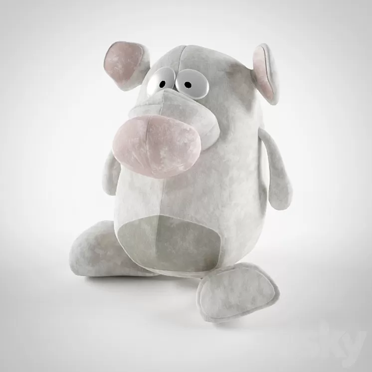 Mouse soft toy 3D Model Mouse soft toy 3D Model