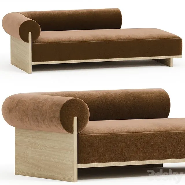 MOVING MOUNTAINS CHAISE LOUNGER 3D Model MOVING MOUNTAINS CHAISE LOUNGER 3D Model