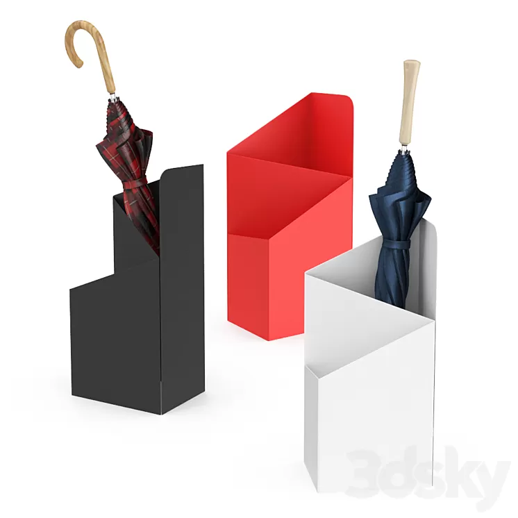 Mox – Via Umbrella Stand 3D Model Mox – Via Umbrella Stand 3D Model