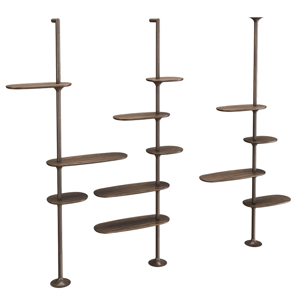 Mozea – Bookshelf Flow 3D Model Mozea – Bookshelf Flow 3D Model