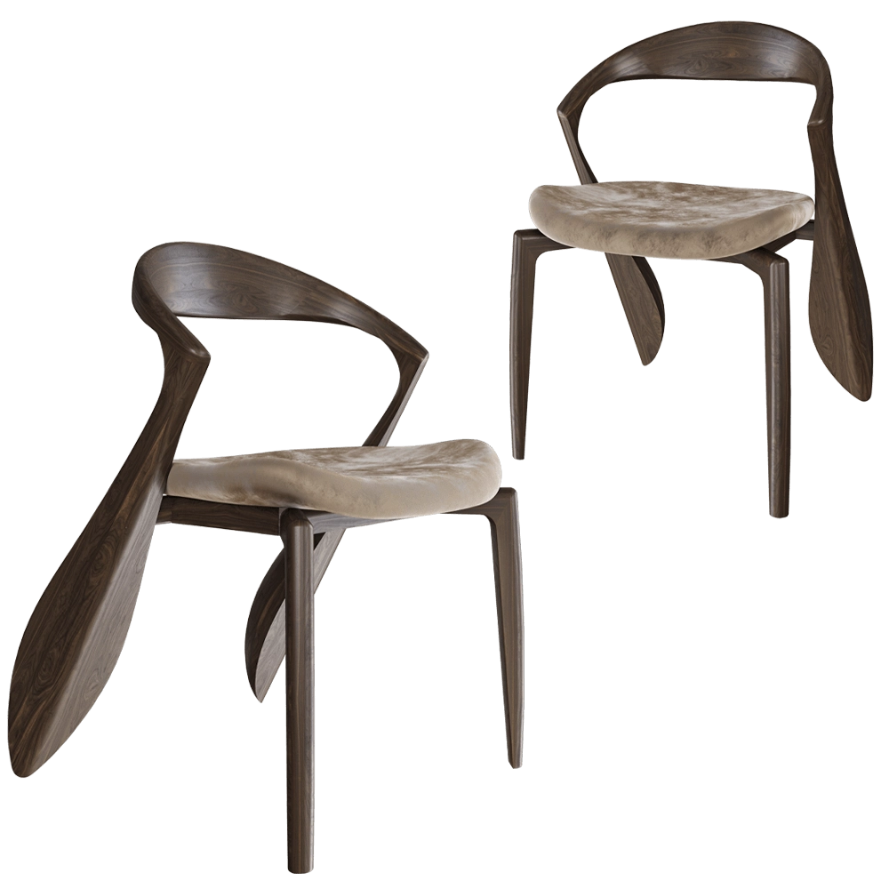 Mozea – Chair Locus 3D Model Mozea – Chair Locus 3D Model