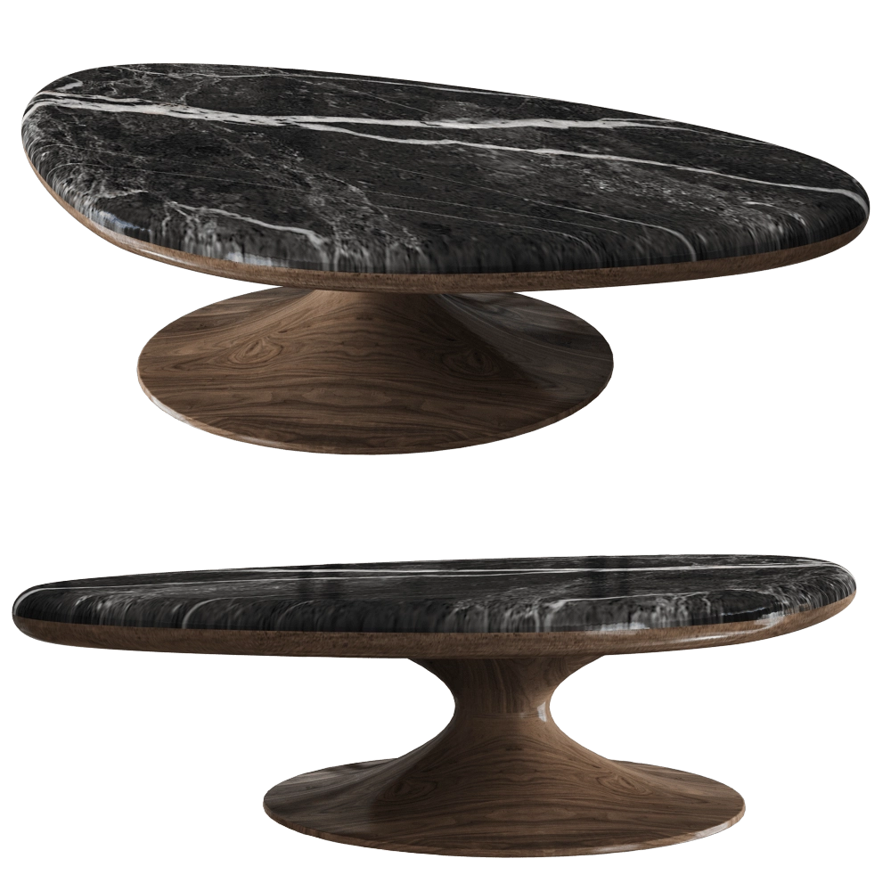 Mozea – Coffee table Flow 3D Model Mozea – Coffee table Flow 3D Model