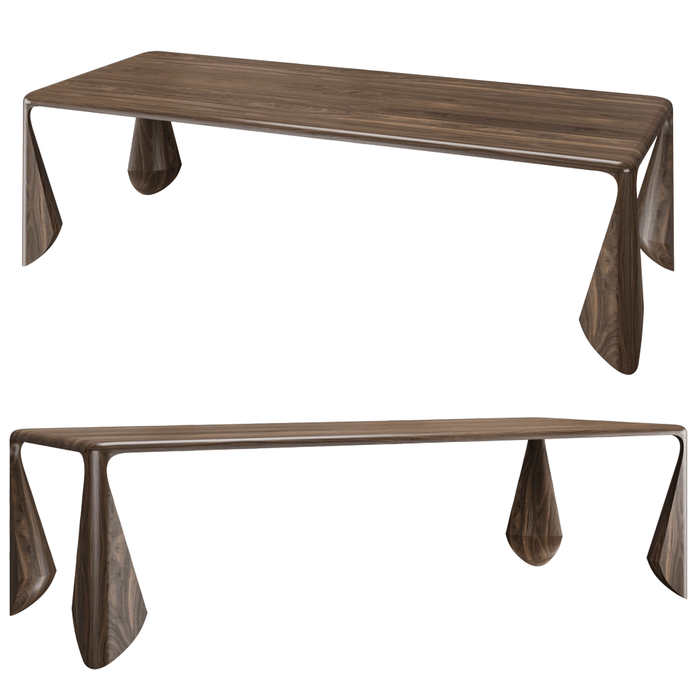 Mozea – Dining table Mantis 3D Model Mozea – Dining table Mantis 3D Model