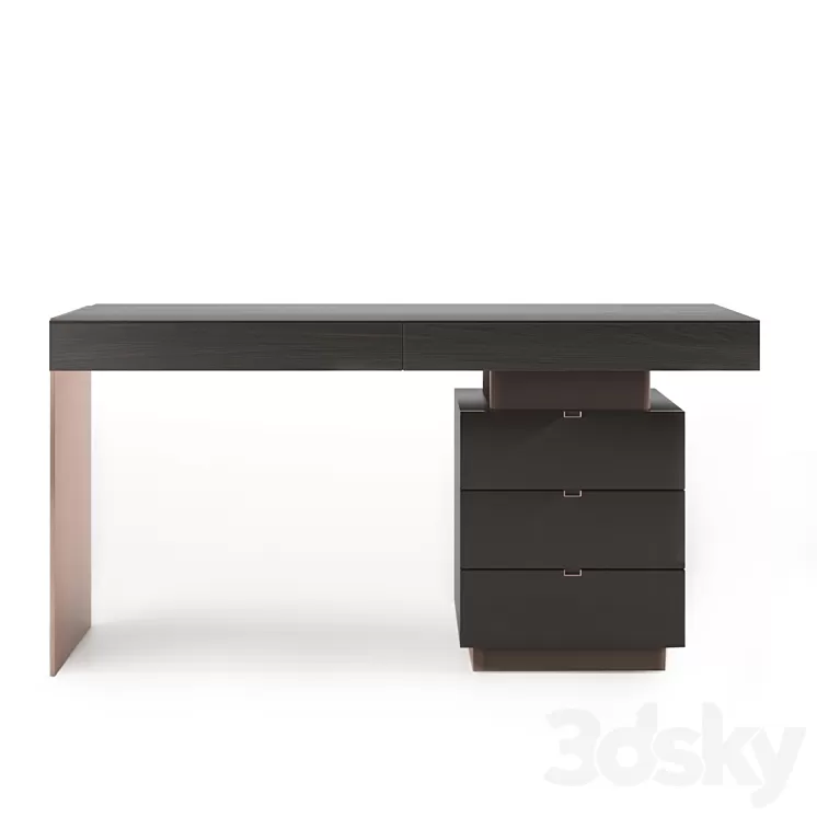 MQ CARSON WRITING DESK 3D Model MQ CARSON WRITING DESK 3D Model