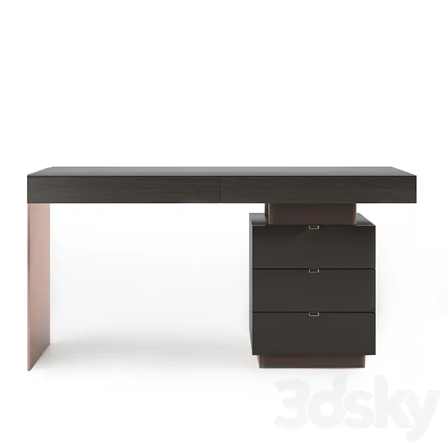 MQ CARSON WRITING DESK 3DModel