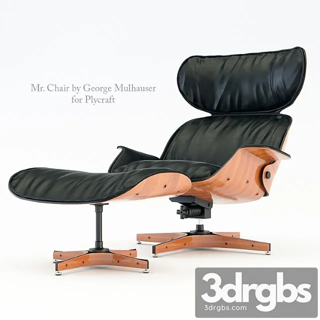 Mr. chair by george mulhauser for plycraft 3D Model Download Mr. chair by george mulhauser for plycraft 3D Model Download