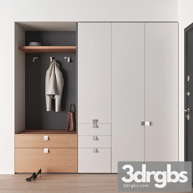 Mr.doors hallway 096 2 3D Model Download