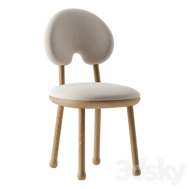 mr. OOPS Chair by Pierre Yovanovitch 3D Model mr. OOPS Chair by Pierre Yovanovitch 3D Model