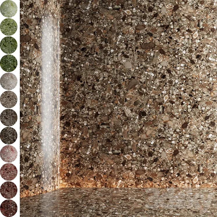 Mrable color 12 (003 Seamless texture) 3D Model Free Download