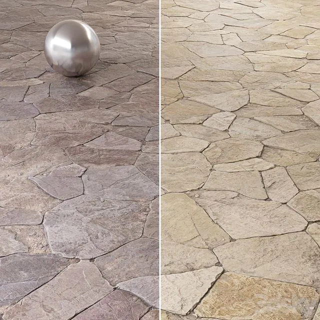 Mrf Pavement Set13 3D Model Mrf Pavement Set13 3D Model