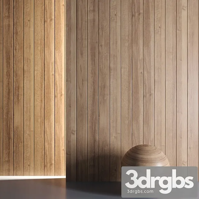 Mrf Wood Panel Set02 3D Model Download