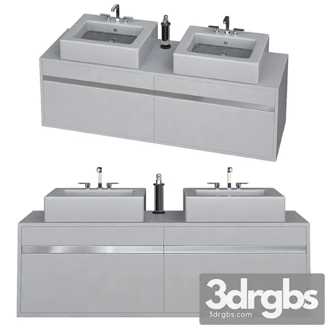 Muebles Espejo Bano Muebles 3D Model Download