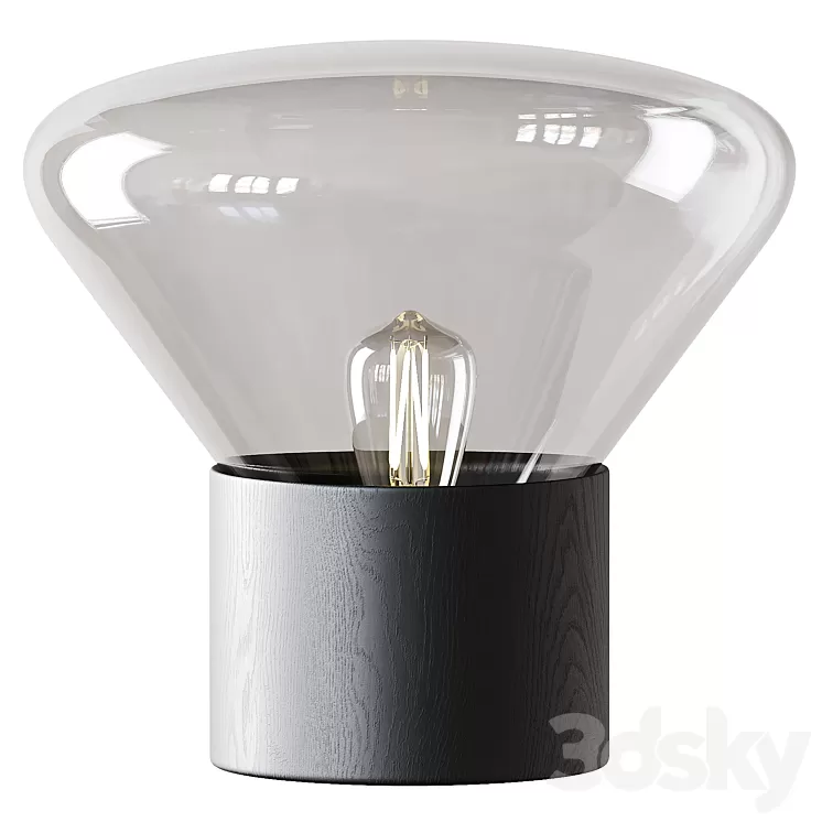 Muffin Table Lamp 3D Model Muffin Table Lamp 3D Model