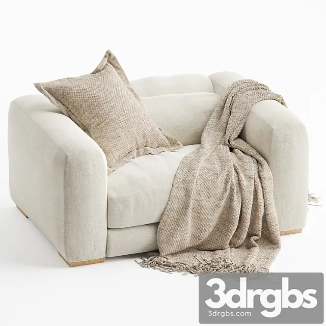 Mukuru Corner Sofa One Seater 3D Model Download Mukuru Corner Sofa One Seater 3D Model Download