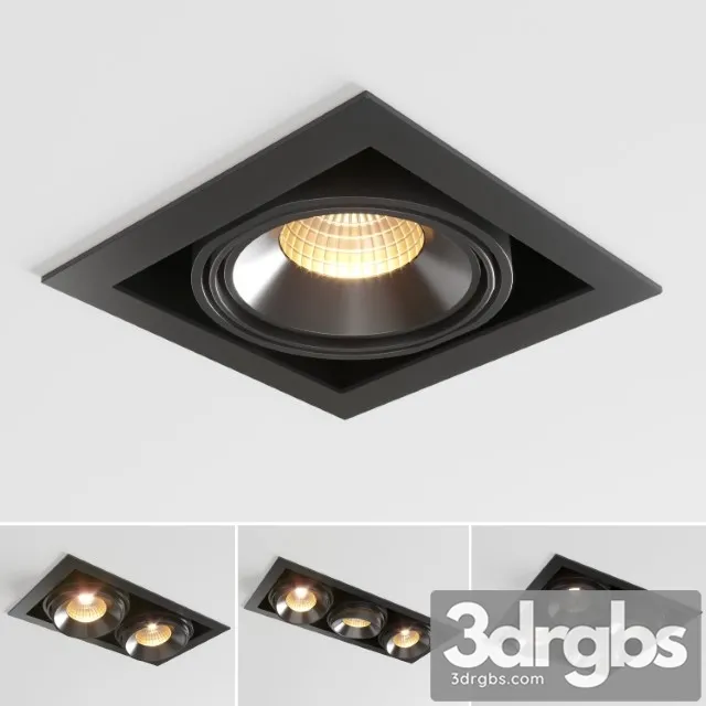 Multiple Trimless Spot Light 3D Model Download