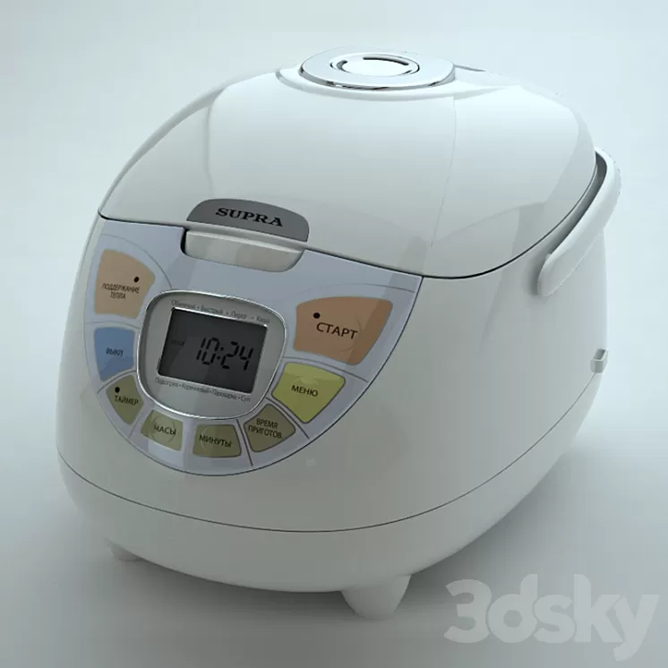 Multivarka Supra 3D Model Multivarka Supra 3D Model