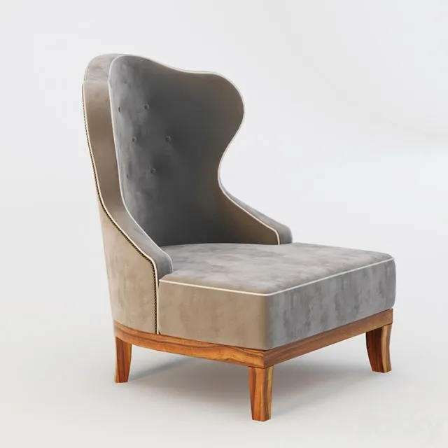 MUNNA CANDY armchair 3D Model