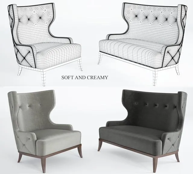 Munna SOFT AND CREAMY SOFT CREAMY 3D Model