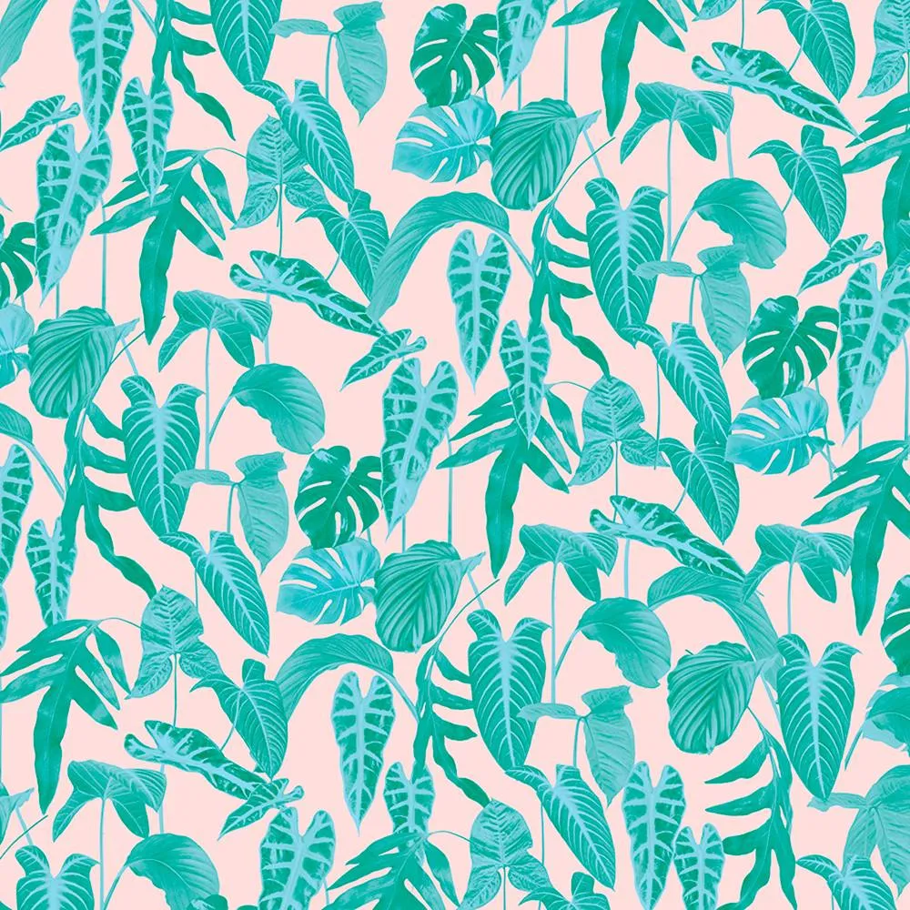 Murals – Wallpaper Tropical Neon 3D Model