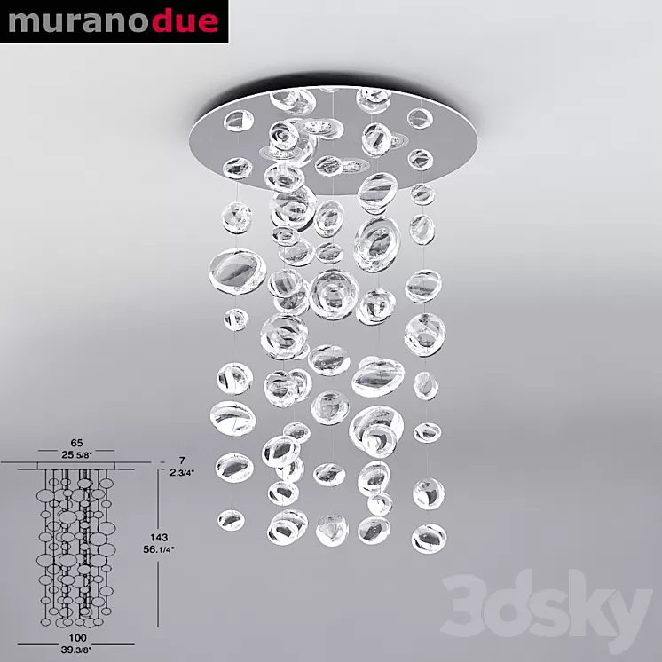 MuranoDue – Ether 150 S 3D Model MuranoDue – Ether 150 S 3D Model