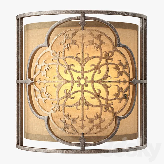Murray Feiss Marcella 1 Lamp Wall Light 3DModel