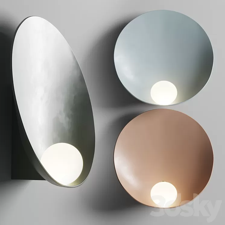 Musa Vibia Wall Lamp 3D Model Free Download Musa Vibia Wall Lamp 3D Model Free Download