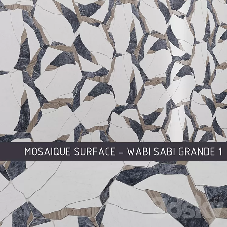 MusaiqueSurface Wabi Sabi Grande 3D Model Free Download