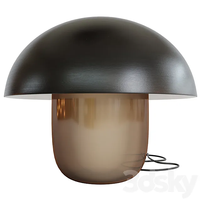 Mushroom Kare Design 3D Model