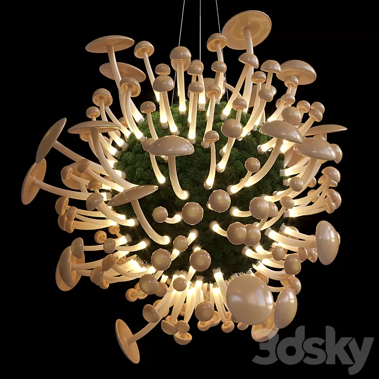 Mushrooms – Vargov Design 3D Model Mushrooms – Vargov Design 3D Model