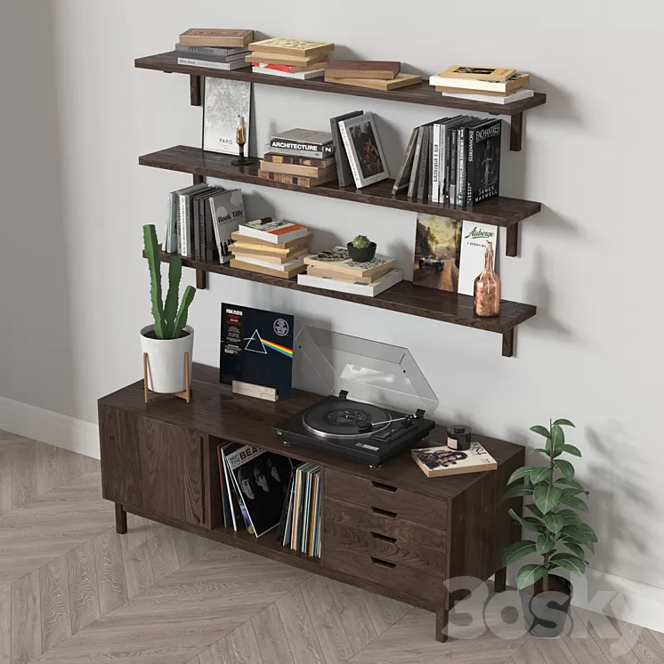 Music_set_2 3D Model