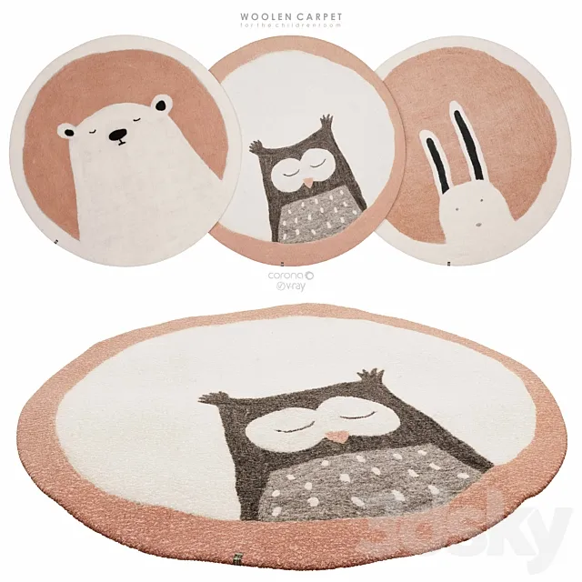 Muskhane carpets 2 3D Model