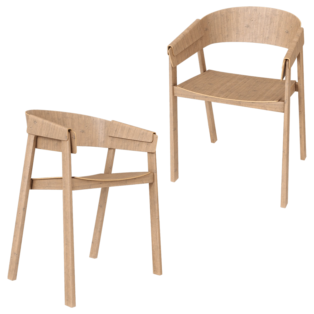 Muuto – Armchair Cover 3D Model Muuto – Armchair Cover 3D Model