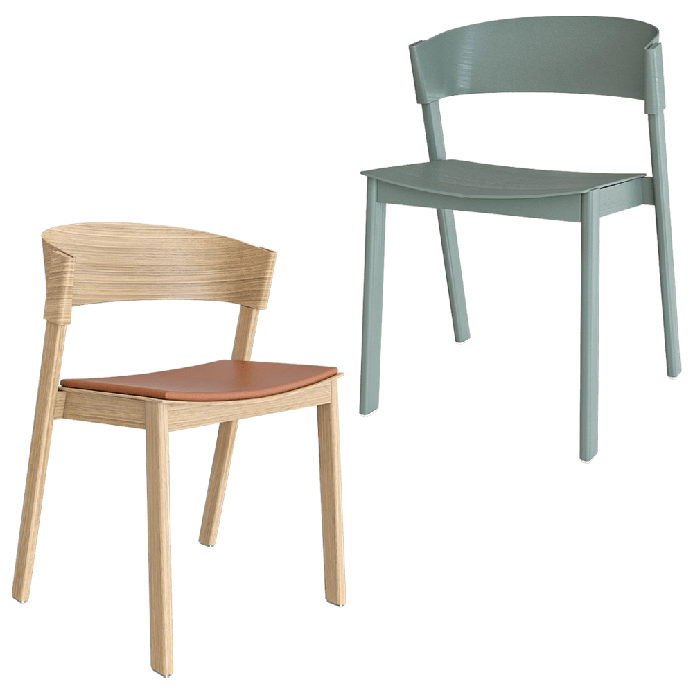 Muuto – Chair cover side 3D Model Muuto – Chair cover side 3D Model