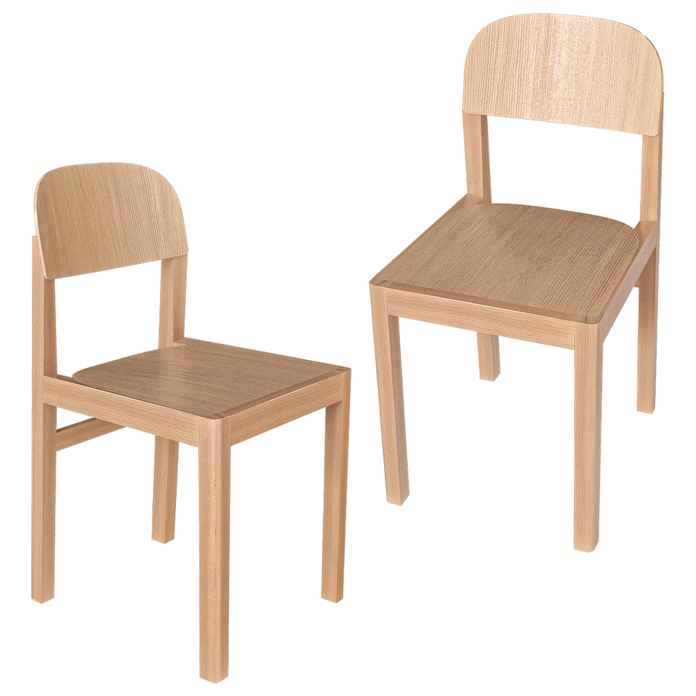 Muuto – Chair Workshop 3D Model Muuto – Chair Workshop 3D Model