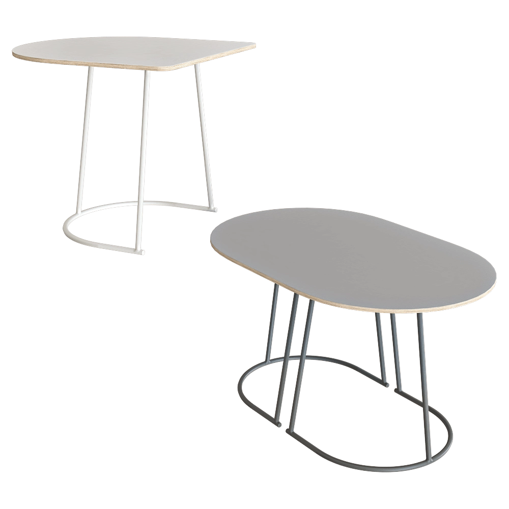 Muuto – Coffee table Airy 3D Model Muuto – Coffee table Airy 3D Model