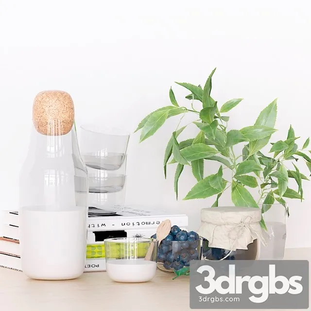 Muuto decorative set 3D Model Download