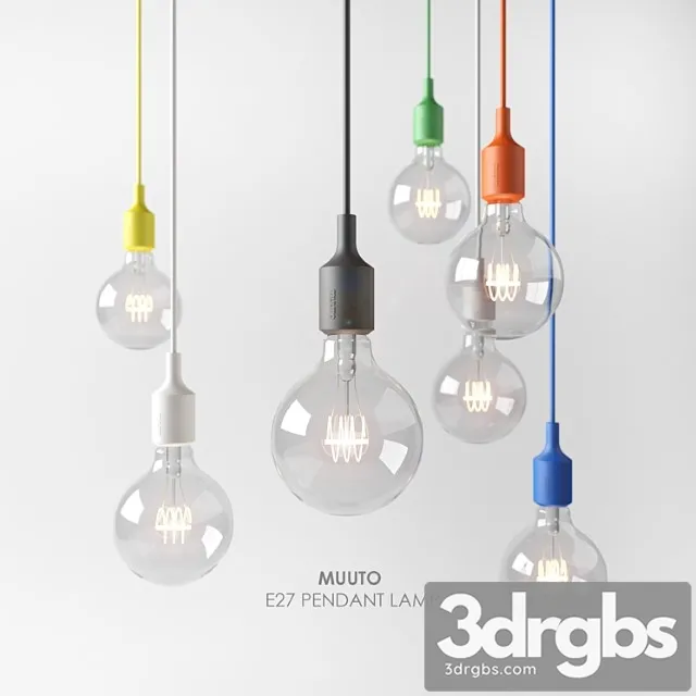 Muuto E27 Pendant Lamp 3D Model Download