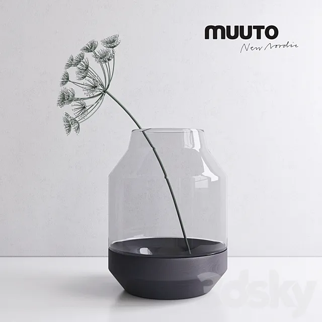 Muuto (Elevated vases) 3DModel Muuto (Elevated vases) 3DModel