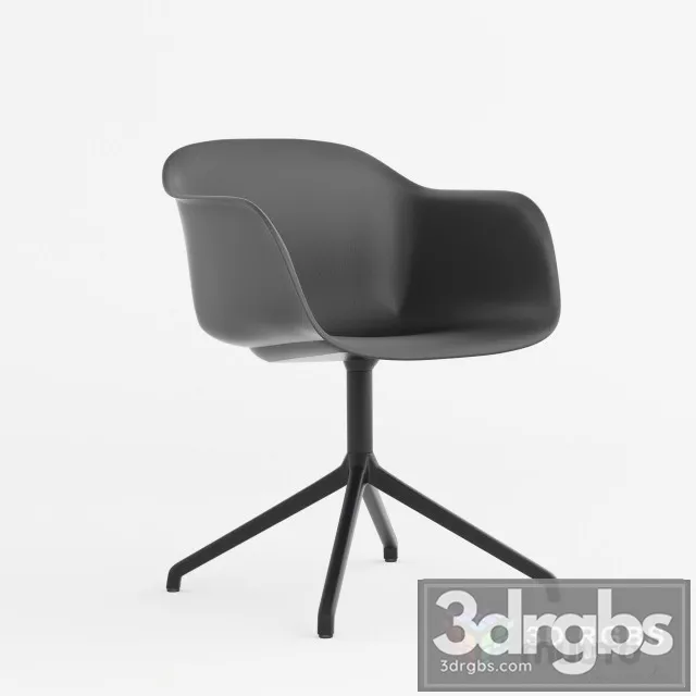 Muuto Fiber Chair 3D Model Download Muuto Fiber Chair 3D Model Download