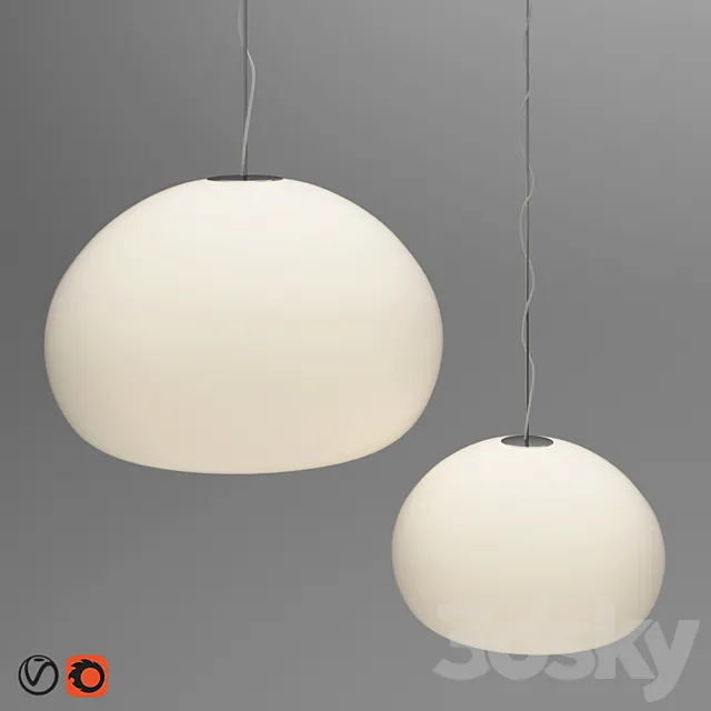 Muuto Fluid Lamps 3D Model Muuto Fluid Lamps 3D Model