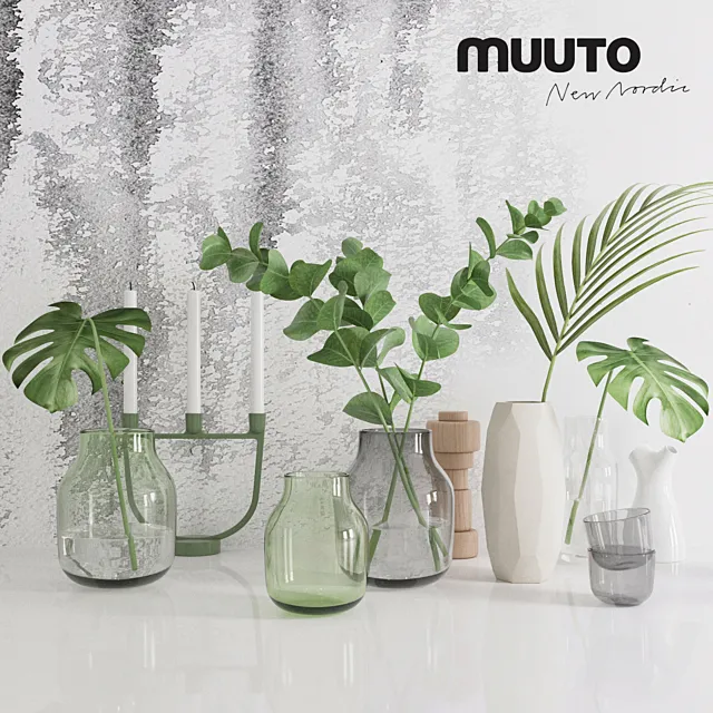 Muuto New Nordic Decor 3DModel Muuto New Nordic Decor 3DModel