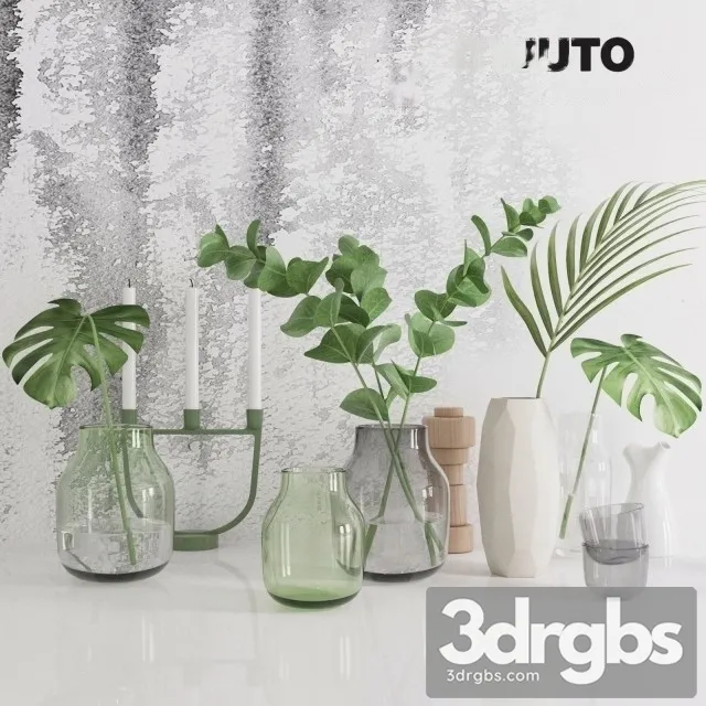 Muuto New Nordic Decor Set 3D Model Download