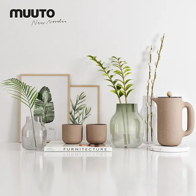 Muuto Push coffee maker_set 3DModel
