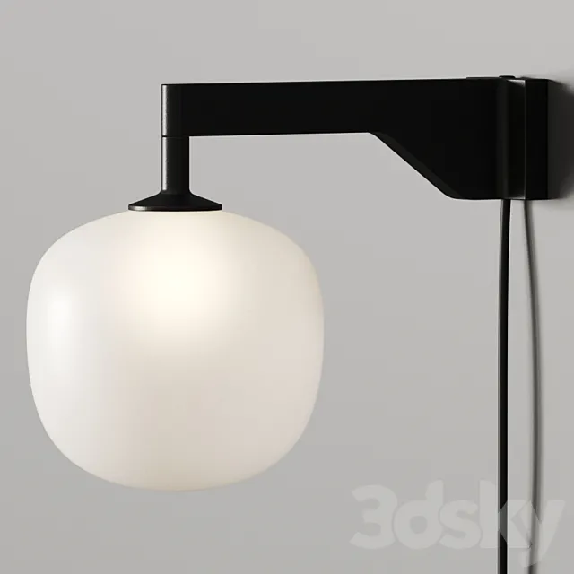 Muuto Rime Wall Lamp 3D Model Muuto Rime Wall Lamp 3D Model