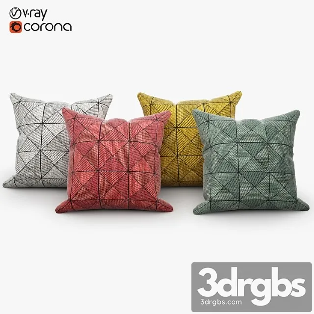 Muuto tile cushion Muuto tile cushion