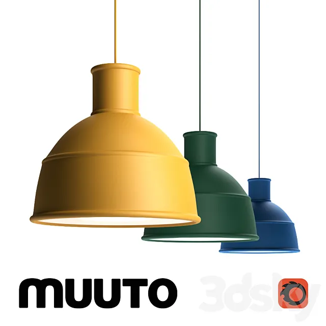 MUUTO – Unfold lamp 3D Model MUUTO – Unfold lamp 3D Model