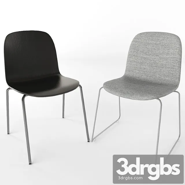 Muuto Visu Sled Base Chair 2 3D Model Download Muuto Visu Sled Base Chair 2 3D Model Download