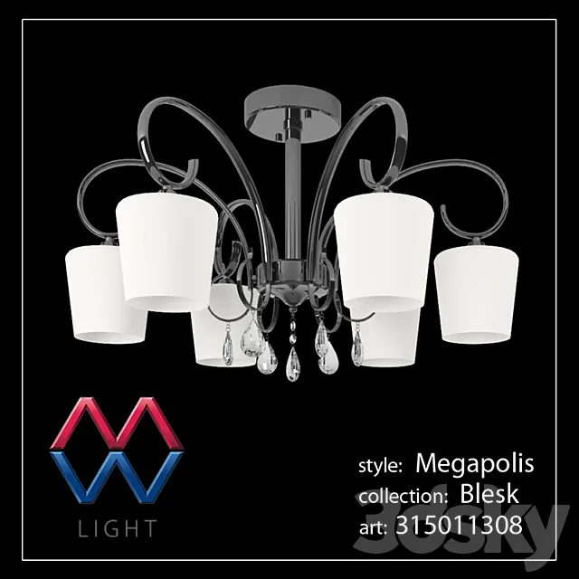 MW-Light Blesk art.315011308 3DModel MW-Light Blesk art.315011308 3DModel